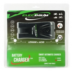 ACCUB03 - 110229499901 : Chargeur moto universel spécial Lithium CB500X CB500F CBR500R