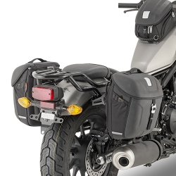 TMT1160 + MT501 : Sacoches cavalières Givi CB500X CB500F CBR500R