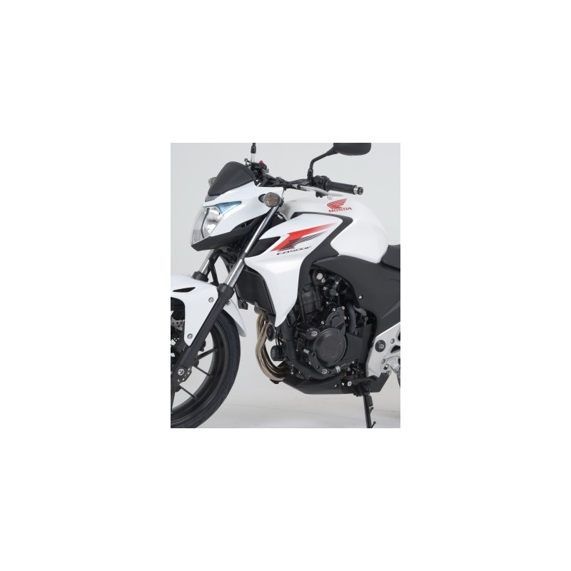Aero style crash protectors for Honda CB500
