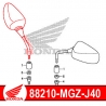 88210-MGZ-J40 : Original Right Mirror for Honda Honda CB500
