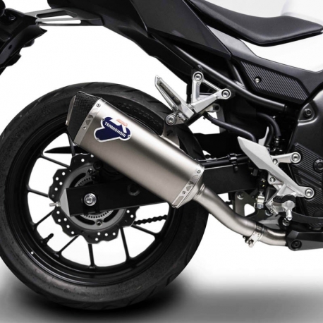 H14408040ITC : Termignoni titanium-carbon exhaust CB500X CB500F CBR500R