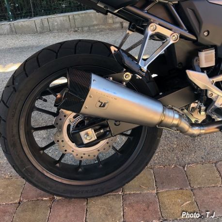 WH6636ST : Ixrace M10 exhaust 2019 CB500X CB500F CBR500R