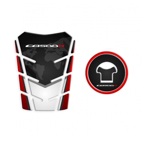 GP-343WR + GP-344R : Tank Protector / Fuel Cap Kit Honda X-ADV 750