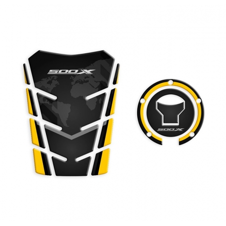 GP-342 + GP-346 : Tankpad-/Tankdeckel-Schutzset CB500X 17-18 Honda X-ADV 750