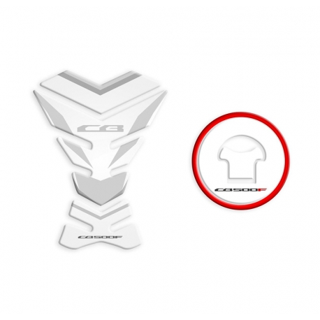 GP-347 + GP-348 : Pack protège-réservoir / bouchon d'essence CB500F 13-15 CB500X CB500F CBR500R