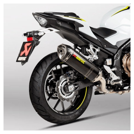 S-H5SO4-HRC/1 : Akrapovic Carbon Exhaust CB500X CB500F CBR500R