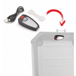 E198 : Lampe interne top-case valise Givi CB500X CB500F CBR500R