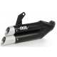 XH6333XB - 286467799901 : Ixil L3X Black Exhaust CB500X CB500F CBR500R