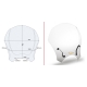 AL1182A : Bulle Race Café Givi 2020 CB500X CB500F CBR500R