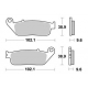 LMP300SF : Plaquettes de frein avant AP Racing CB500X CB500F CBR500R