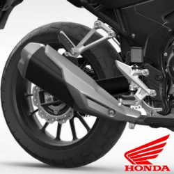 Honda exhaust protection shield