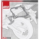 PLX1119 : Givi pannier holder PLX1119 CB500X CB500F CBR500R