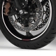08F84-MFJ-8*0A : Honda Rim Strips 2013 CB500X CB500F CBR500R