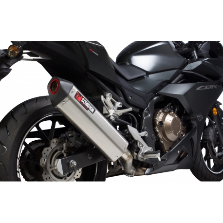 RHA179SEO : Scorpion Serket Parallel Exhaust for CBR500R CB500X CB500F CBR500R