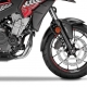 7339N : Puig Front Mudguard Extension CB500X CB500F CBR500R