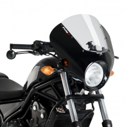 21100 : Halbverkleidung Dark Night Puig CB500X CB500F CBR500R