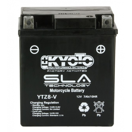 512081 : Kyoto GTZ8-V Battery CB500X CB500F CBR500R