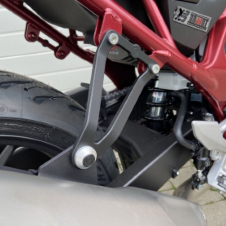 UHH-CB500FR : Support d'échappement BRUUDT CB500X CB500F CBR500R