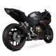 RHA186SEO : Silenciador Scorpion Serket Taper CBR500R 2019 CB500X CB500F CBR500R