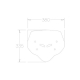 SC401-FS : Low Isotta Windshield CB500X CB500F CBR500R