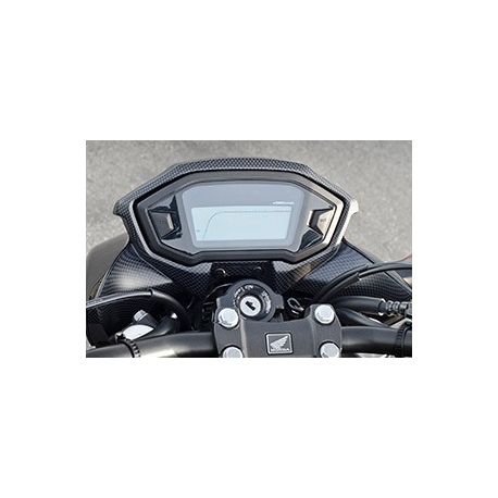 08F91-MGZ-J40 : Entourage de compteur carbone Honda CB500X CB500F CBR500R