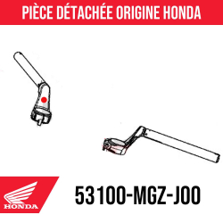 53100-MGZ-J00 : Original Honda Clip-On Handlebar Honda CB500