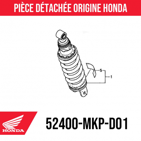 Amortisseur Honda 2019