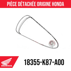 18355-K87-A00 : Protection d'échappement Honda CMX500 Honda CB500