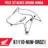 61110-MJW-DR0ZA : Garde-boue avant Honda 2018 Honda CB500