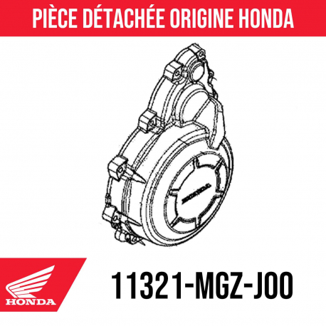 Couvercle carter Honda 2019