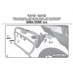 PLX1152 : Givi Seitenkofferträger PLX1152 CB500X CB500F CBR500R