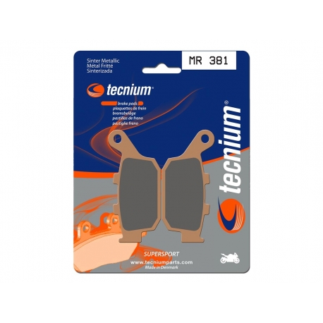 1023032 - MR381 : Pastillas de freno traseras deportivas Tecnium MR381 CB500X CB500F CBR500R
