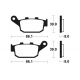 1023032 - MR381 : Tecnium MF200 Sport Front Brake Pads CB500X CB500F CBR500R